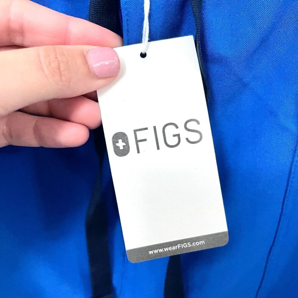 NWT FIGS Cairo Cargo Scrub Pants Royal Blue Men's Size XL - Picture 6 of 7